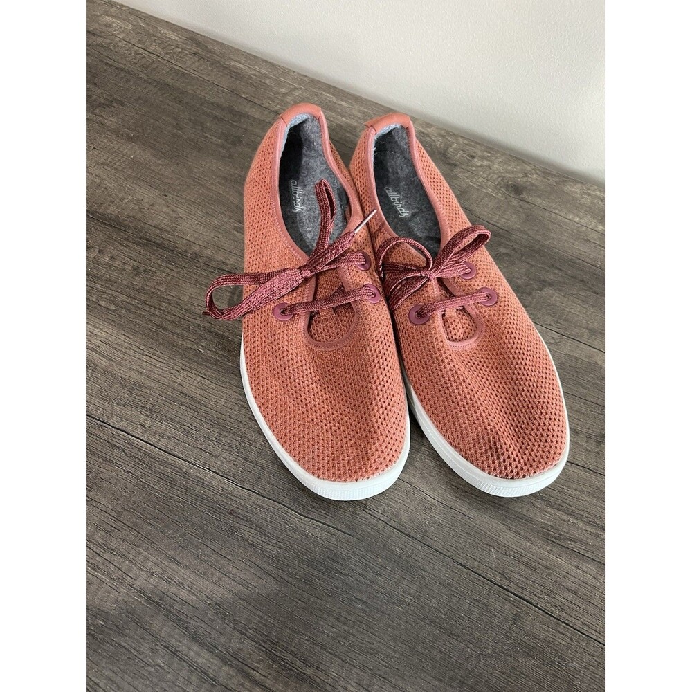 Allbirds Tree Skipper Red Rust Mens 11 Red Lightweight Comfort Sneakers